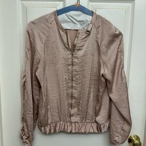 Zara Dusty Pink Bomber